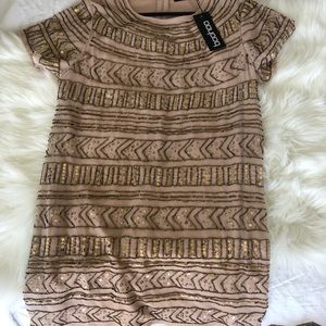 NWT SEQUIN SHIFT DRESS